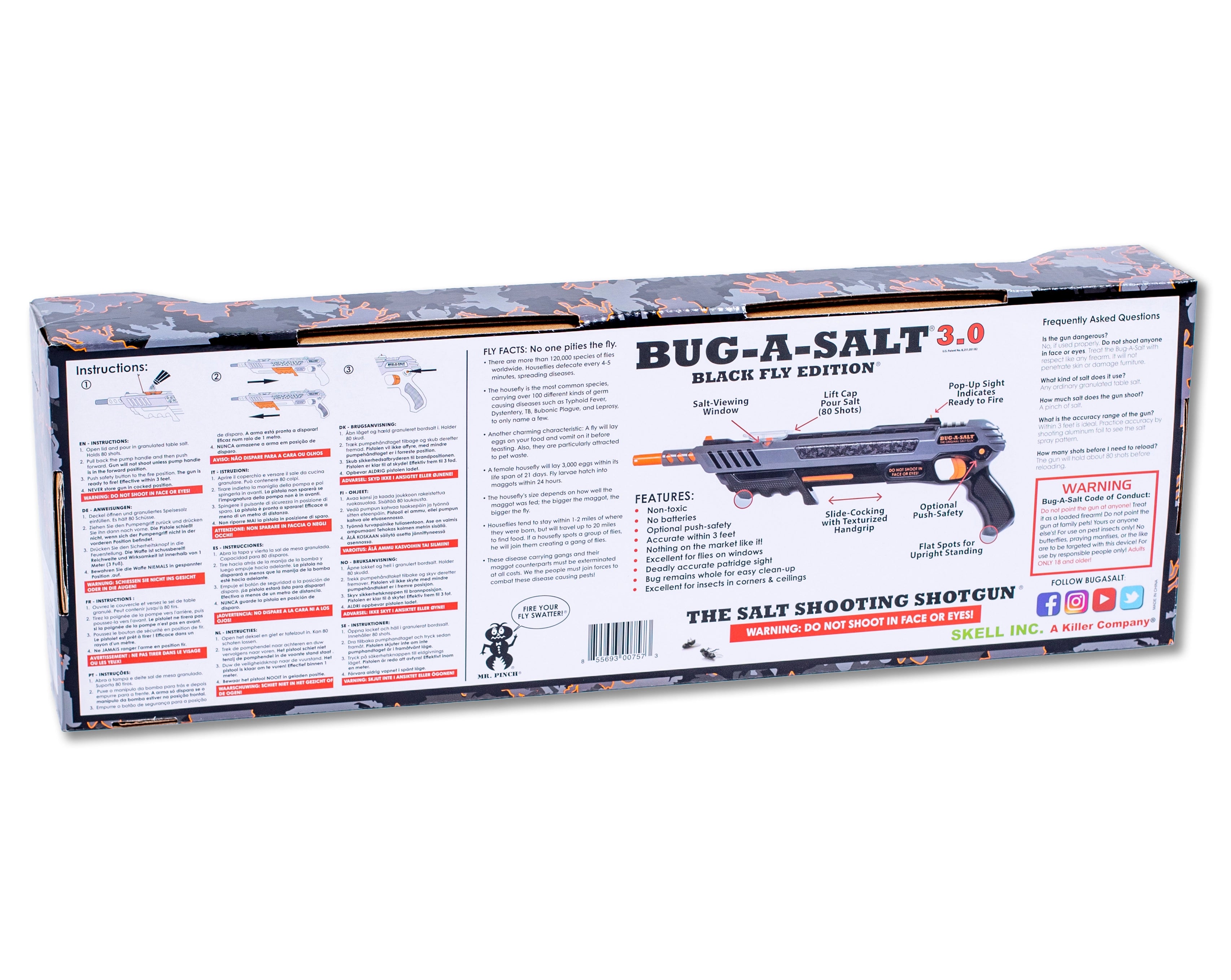 Bug-A-Salt 3.0 Black Fly
