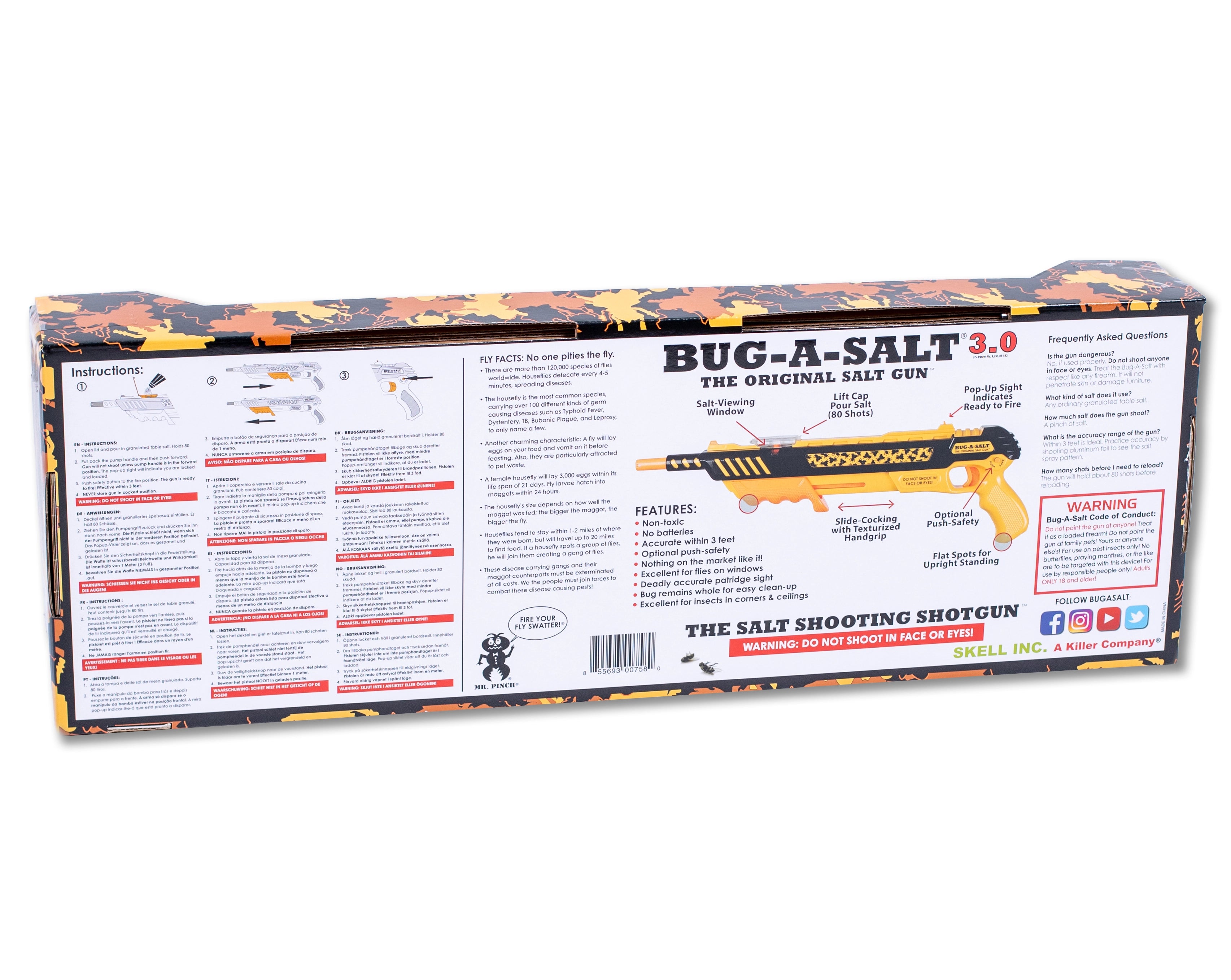 Bug-A-Salt 3.0 Orange Crush Combo Pack