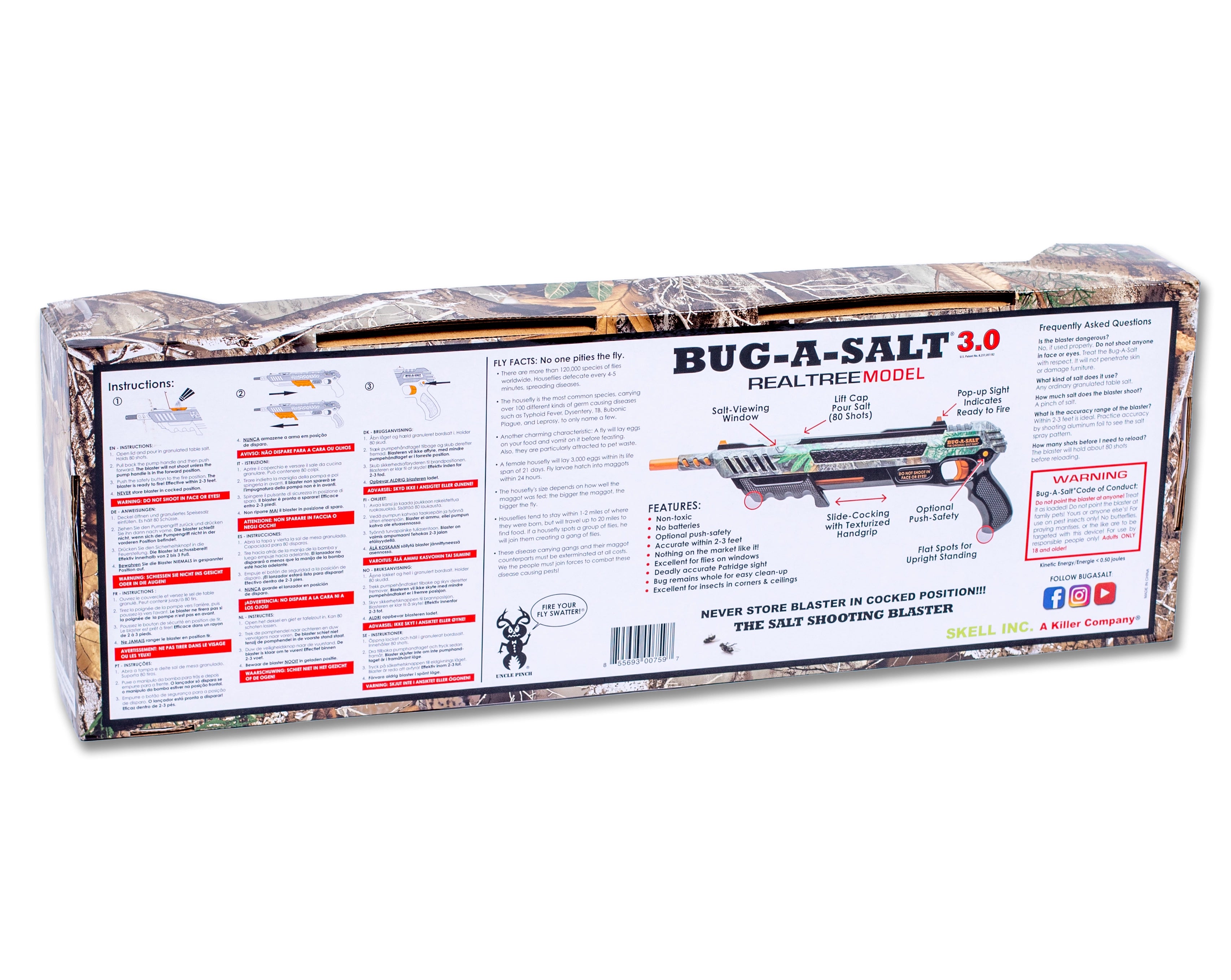 Bug-A-Salt 3.0 Realtree Combo Pack